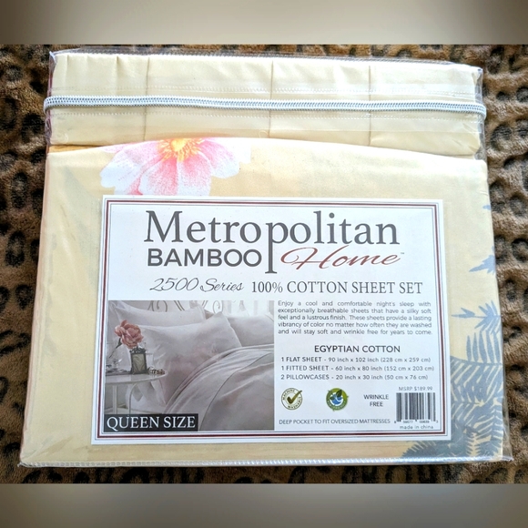 Metropolitan Bamboo Bedding Natural Bamboo Sheets Queen Poshmark